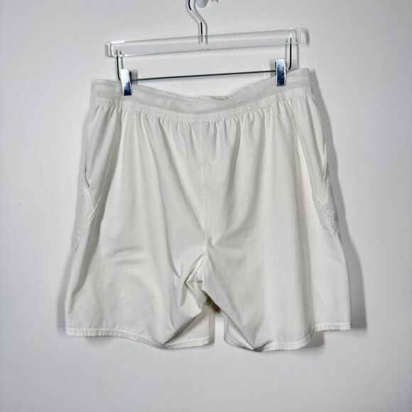 Nike Men’s Size XL White Dri-Fit Standard Fit Tennis Athletic Shorts - Picture 4 of 9